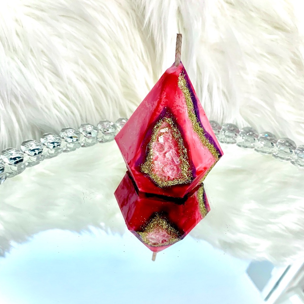 Geode Candle - Picture 2 of 2